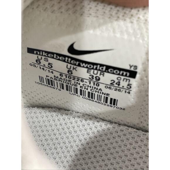 Nike Flex Show TR Sneakers White/Platinum Men’s Size 6.5 NIB - Picture 10 of 12